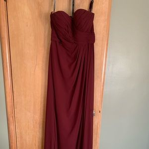 Red Wine Bill Levkoff Dress